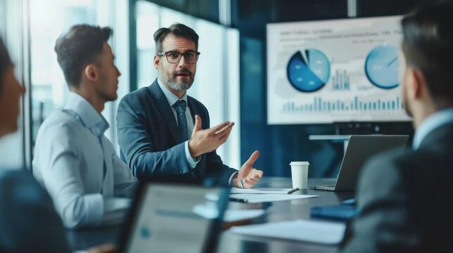 An-actuary-presenting-actuarial-findings-and-recommendations-to-company-executives-in-a-boardroom-meeting